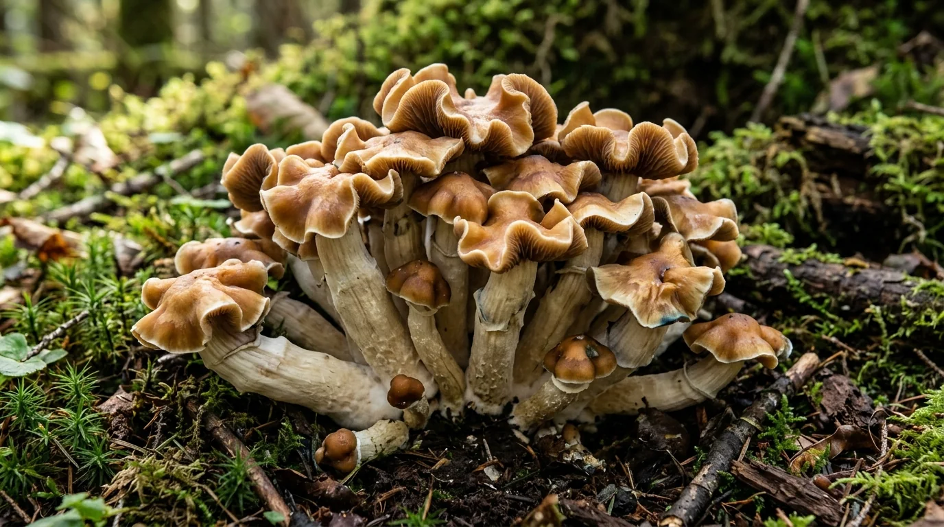 Fresh Tidal Wave mushrooms photographed for the LearnShrooms strain library