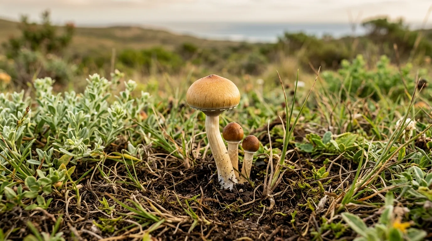 Fresh Cape Town mushrooms photographed for the LearnShrooms strain library